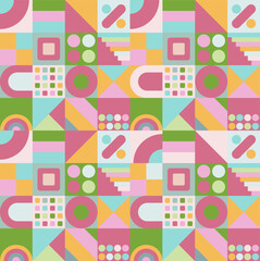 Fototapeta premium Background design for your projects. Modern art. Geometric background.