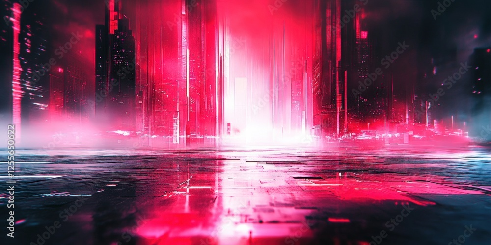 Poster glitch effect overlays, digital distortion textures,digital glitch transition with distorted effect