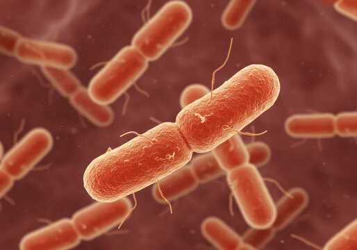 Salmonella Bacteria in 3D, Visualizing Enteric Pathogens Linked to Food Poisoning and Typhoid Fever