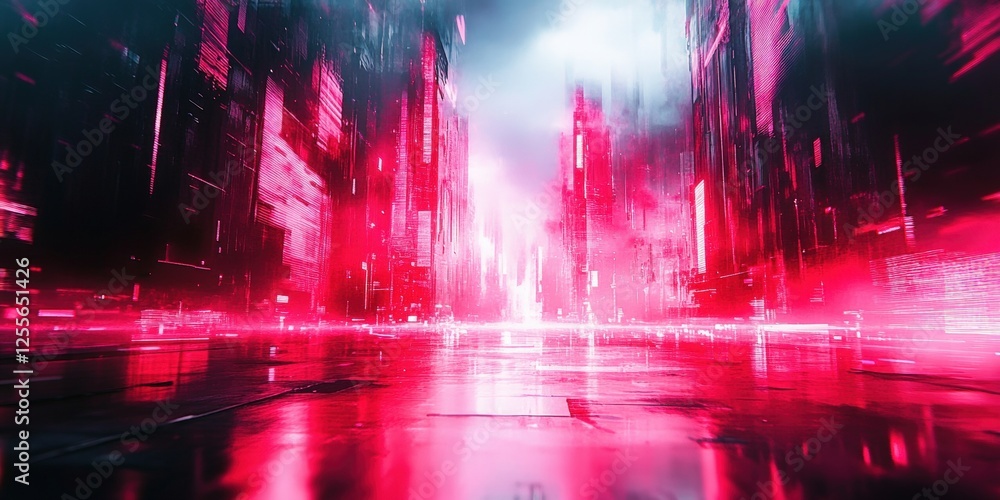Aufkleber glitch effect overlays, digital distortion textures,digital glitch transition with distorted effect