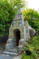 Fototapeta premium The Little Chapel from Guernsey, Channel Islands