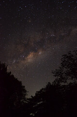 Long exposure photograph of a beautiful night sky captured in the countryside of Minas Gerais, Brazil.
You can see stars, planets, constellations, the Milky Way and satellites too.