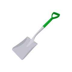 Spade Flat Icon, Vector illustration