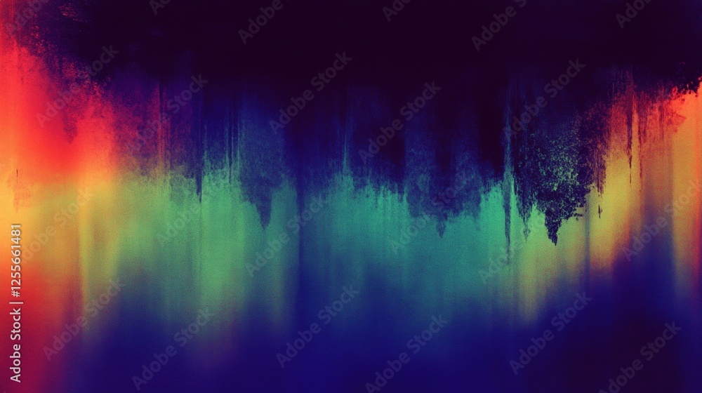 Aufkleber glitch effect overlays, digital distortion textures,digital glitch transition with distorted effect