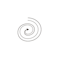 Direction, line arrows geometric symbol simple logo vector