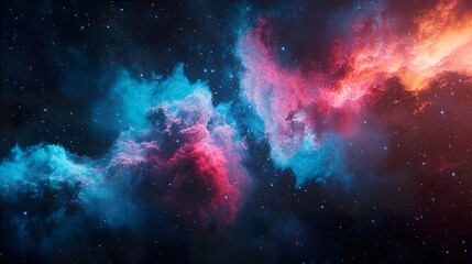 Naklejka premium Deep Outer Space Anaconda 4K 