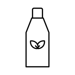 bottle line icon