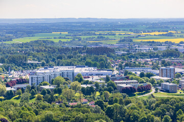 View of Skövde city in Sweden