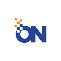 ON Letter Logo Icon 001