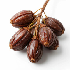 Features a wide selection of date fruit images, including isolated shots on white background.