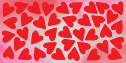 seamless pattern with hearts