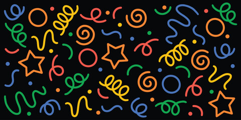 seamless pattern with shapes