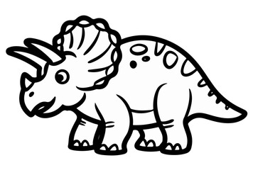 vector illustration of dinosaur