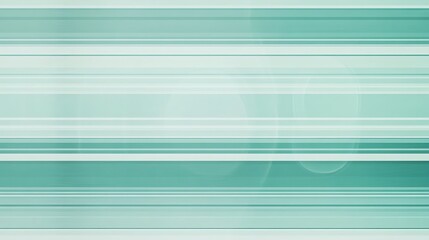 Obraz premium Abstract Teal and White Horizontal Stripe Pattern