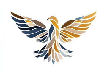 Fototapeta premium This dove symbolizes the Holy Spirit, embodying purity and hope while commemorating Maundy Thursday and Palm Sunday, significant moments in the Christian faith