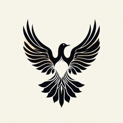 Obraz premium A dove representing the Holy Spirit soars gracefully, symbolizing peace and spiritual awakening. This emblematic figure highlights key Christian events, promoting unity