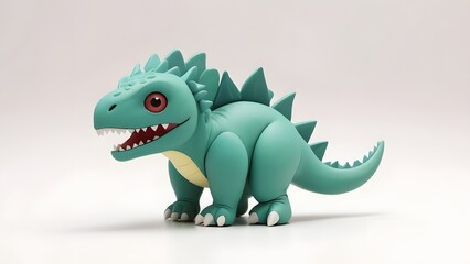 かわいい怪獣のミニチュア