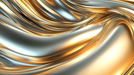 Liquid Metal Swirls
