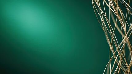 Elegant Green Gradient Background
