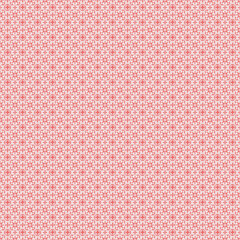 Seamless Floral Geometric Pattern in Soft Pink Tones