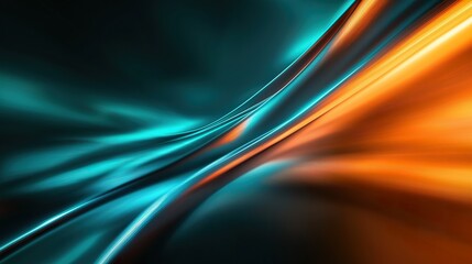 Teal Abstract 4K Background
