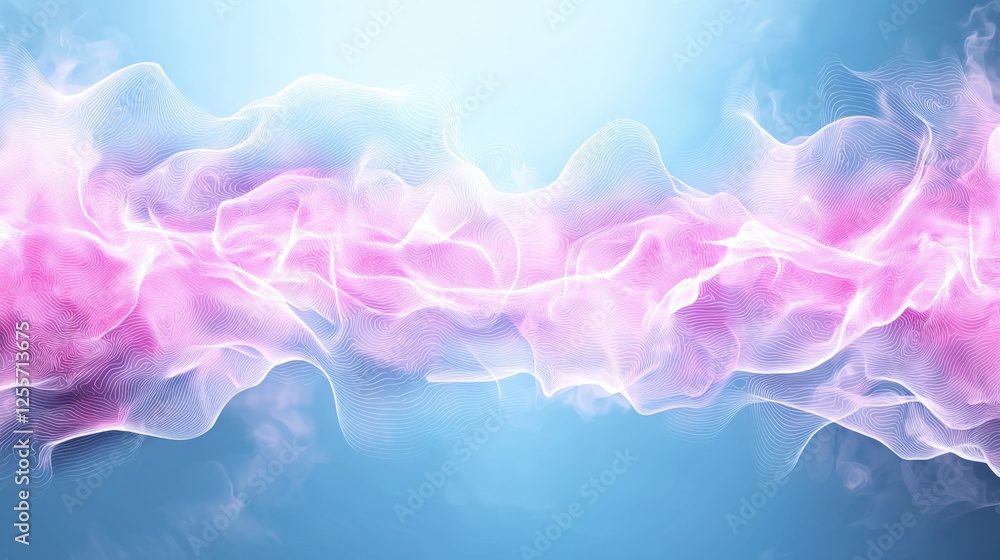 Poster dynamic fluid abstract art digital realm visual content vibrant environment aerial view concept of m