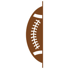 Obraz premium American Football Illustration Vector for Sports Enthusiasts 