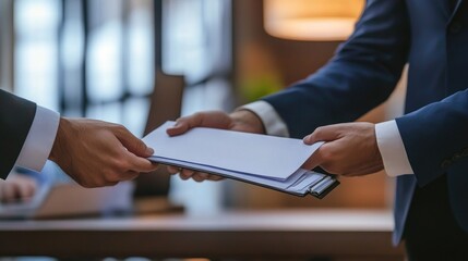 Business Handover: The Transfer of Documents in a Professional Setting
