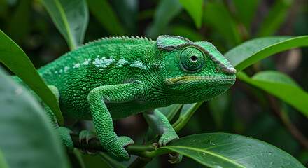 Fototapeta premium chameleon