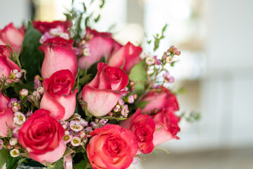 Kwiaciarnia bukiet róż © Marcin