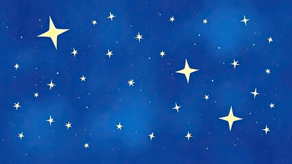 Fototapeta premium Night Sky Background Stars Twinkling Celestial Galaxy Space Cosmos Universe Astronomy Dreamy