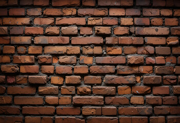 Fototapeta premium brick wall background, Generated image, by AI, ai generate image