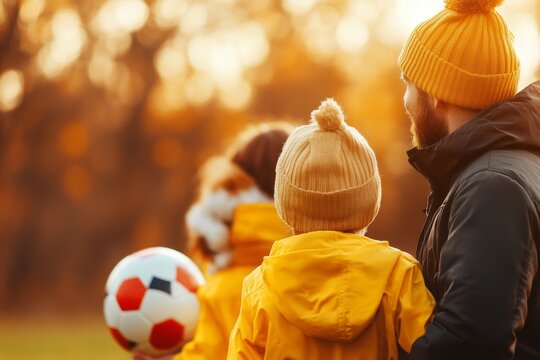 A coach giving an introductory training session for a new sports team