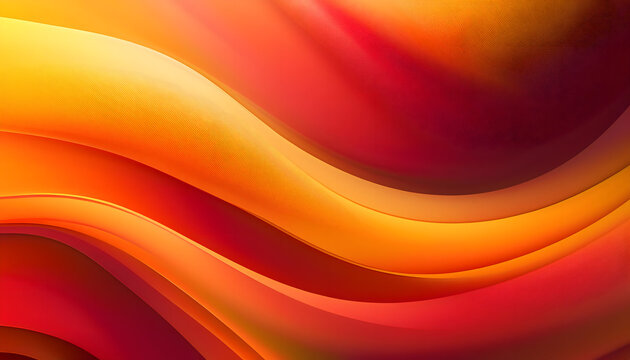abstract orange wave background