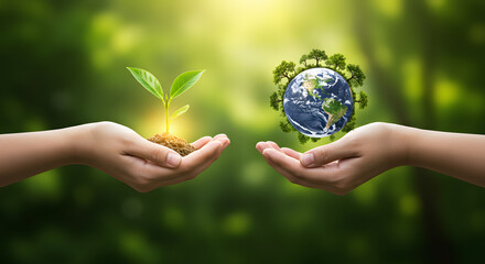Nurturing Nature The Balance Between Earth and Growth and Earth day 2025