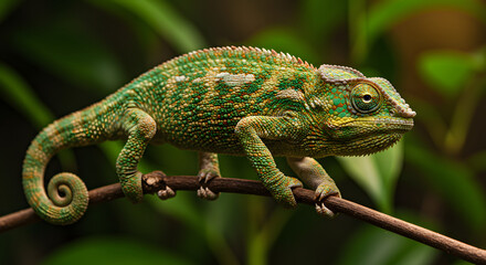 Obraz premium chameleon