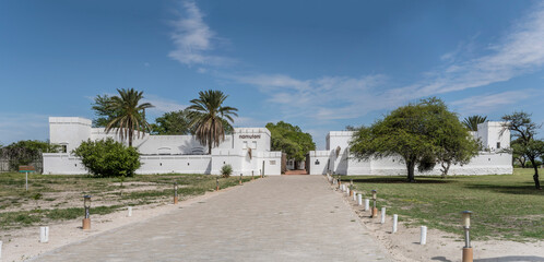 south-east side of German old fort, Namutoni, Etosha, Namibia