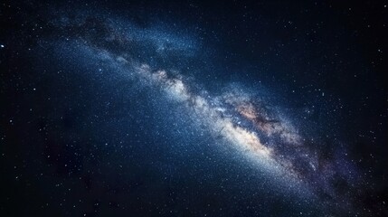 Fototapeta premium Black Hole & Milky Way Galaxy 