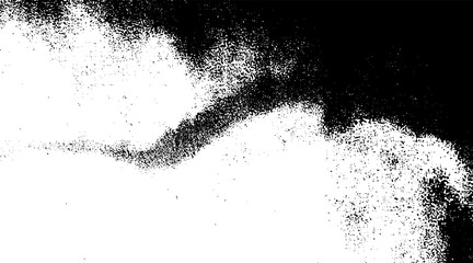 Black grainy texture isolated on white background. Distress overlay textured. Grunge design elements. Vector illustration,eps 10.