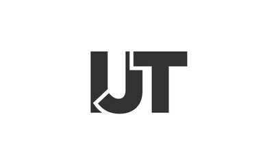 IJT logo design template with strong and modern bold text. Initial based vector logotype featuring simple and minimal typography. Trendy company identity.