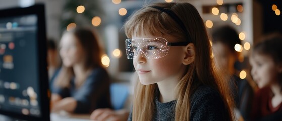 Futuristic Online Learning: Teacher Using AI Assistant for Holographic Class Interaction