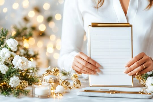 A weekly planner with neatly organized tasks and motivational quotes