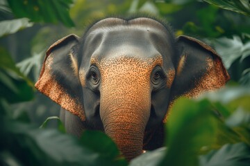 A wildlife conservation leaflet educating people on endangered species and preservation efforts