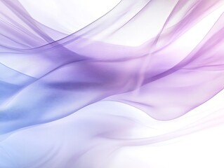 Abstract flowing sheer fabric with smooth gradients and soft textures