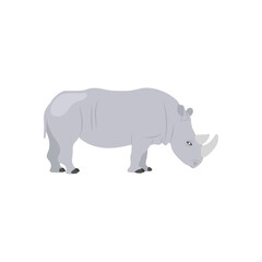 Indian Rhinos, Indian Symbol Vector Illustration