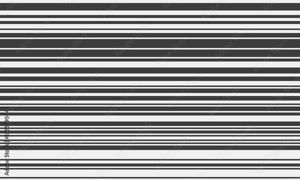 Poster abstract monochrome horizontal lines pattern. perfect for backgrounds, website design, and minimalis