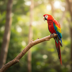 blue and yellow macaw