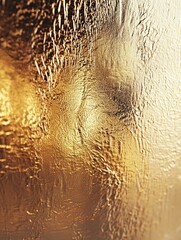 Luxurious Gold Texture Background with Metallic Shine and Reflections