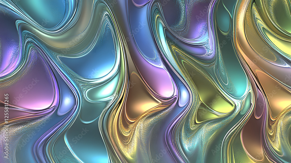 Poster colorful abstract background with vibrant patterns and textures for artistic design and creative pro