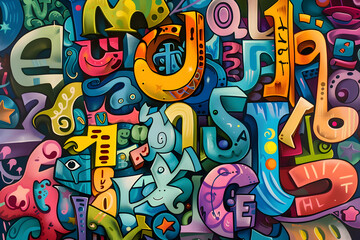 Whimsical Alphabet Extravaganza: An Artistic Display of Quirky and Fun Fonts for Creative Design Projects